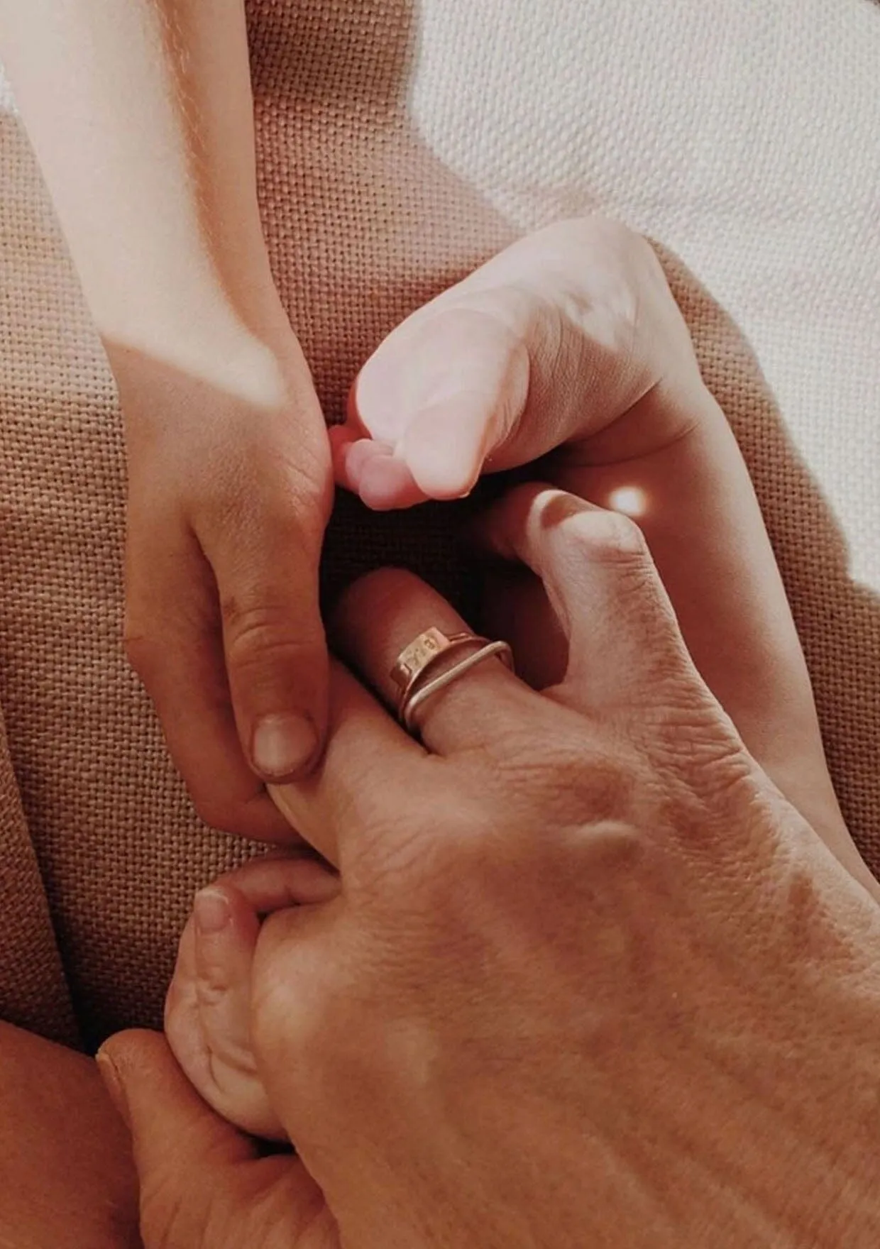 The Barberry & Lace Mama Bar Ring