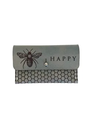 The Bee Happy Perry Wallet Pouch