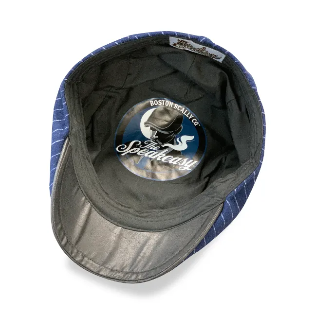 The Speakeasy Boston Scally Cap - Navy