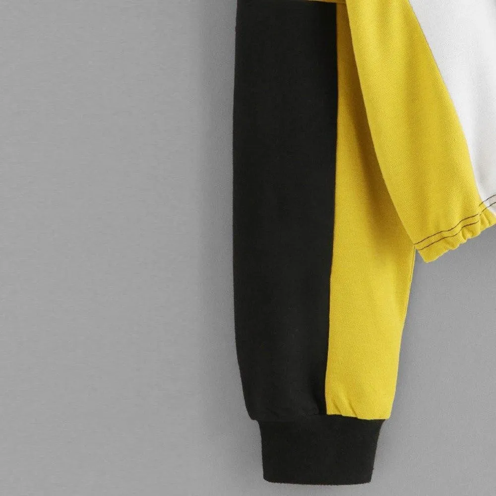 Three Tone Sweatshirt