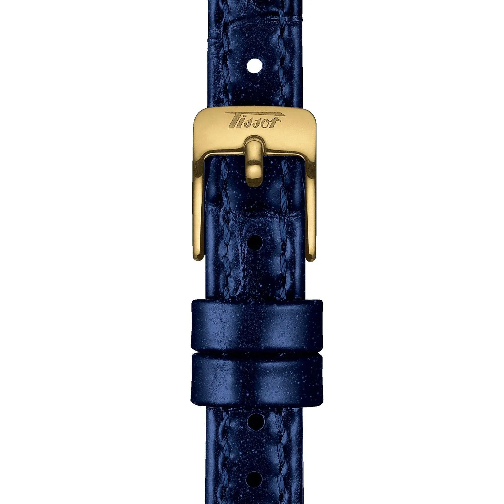 Tissot Women's Watch Heritage Port Small Lady 22x30mm steel and blue skin T128.109.36.022.00