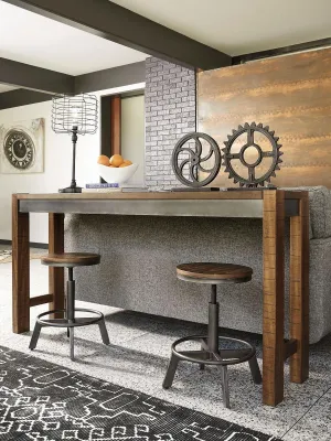 Torjin - 3 Pc. - Long Counter Table, 2 Stools