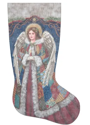 TTAXS403: Patchwork Angel, stocking  #18