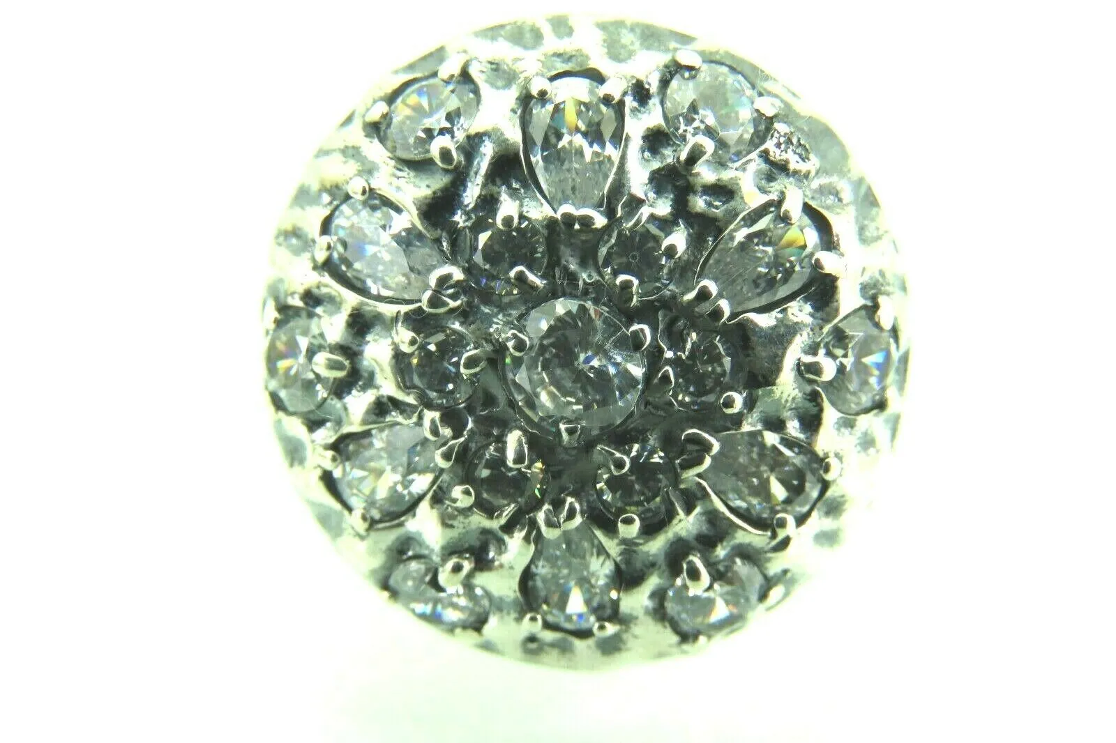 Turkish Handmade Jewelry 925 Sterling Silver Zircon Stone Mens Rings
