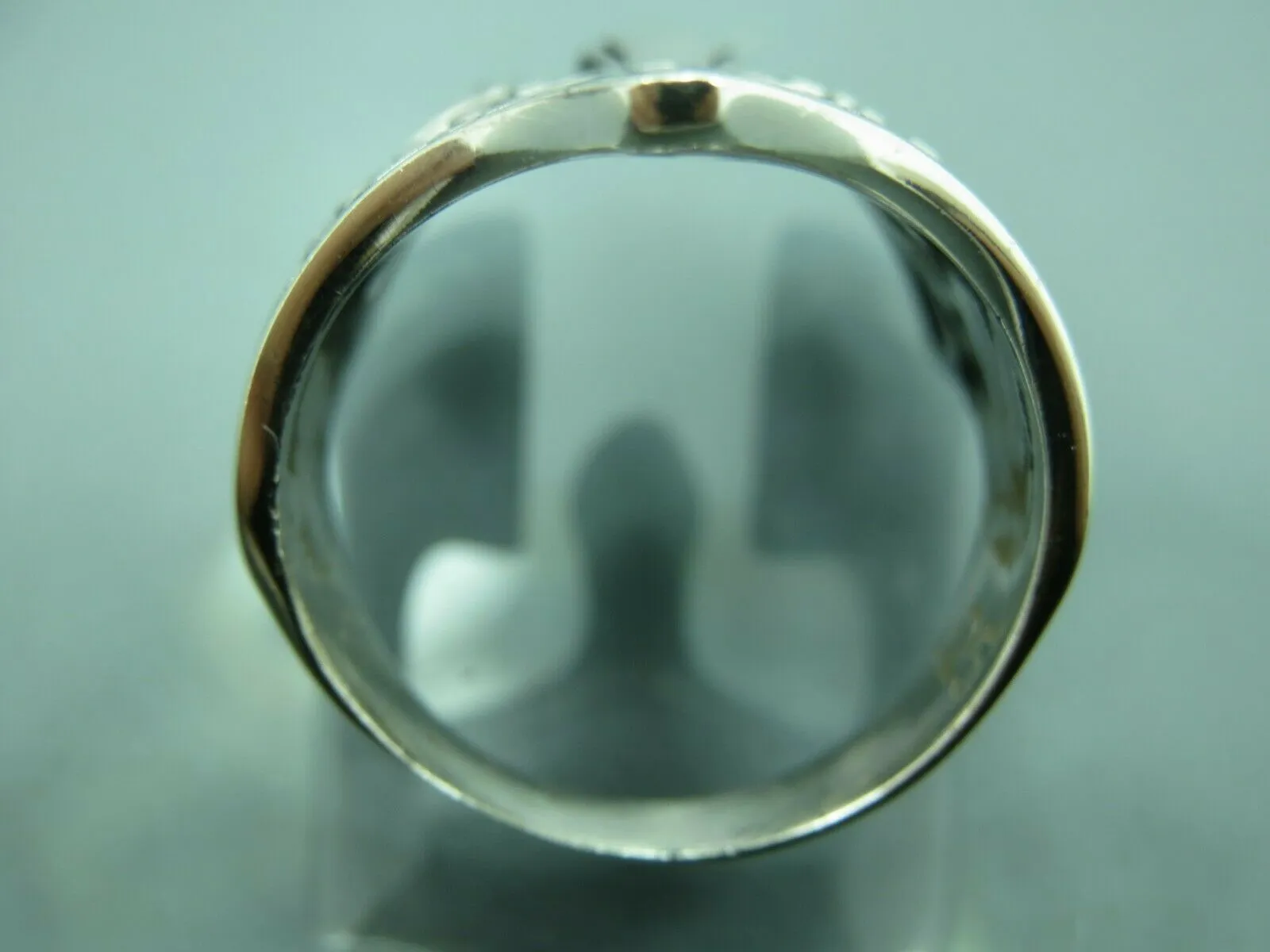 Turkish Handmade Jewlry Style 925 Sterling Silver Mask Desing Mens Rings