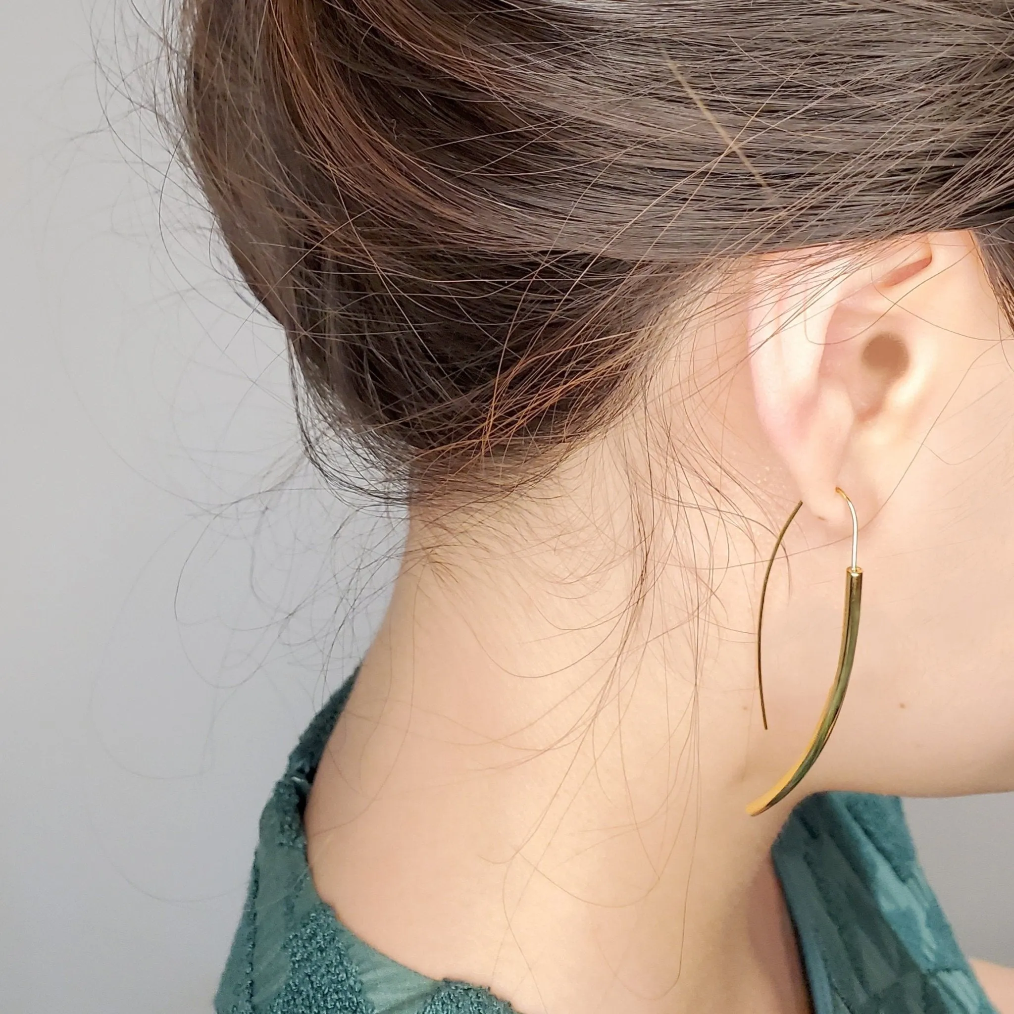 Tusk Hoop Earrings