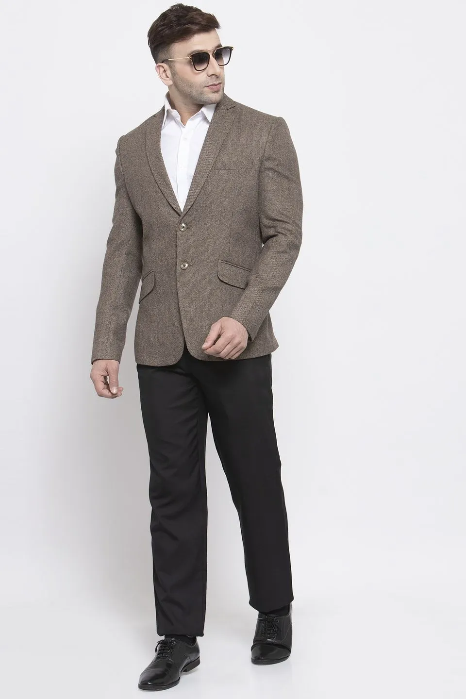 Tweed Brown Blazer