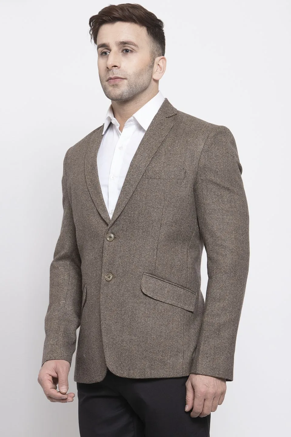 Tweed Brown Blazer
