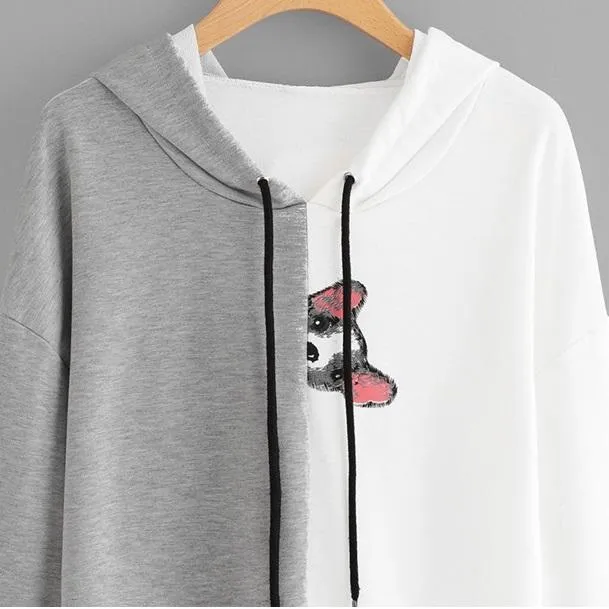 Two Tone Dog Hoodie