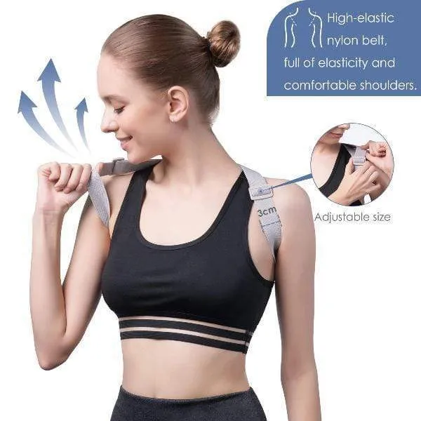 Universal Posture Corrector with Intelligent Sensor Vibration for Kids & Adults