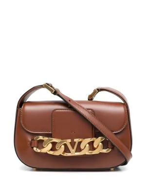 V Logo small shoulder bag