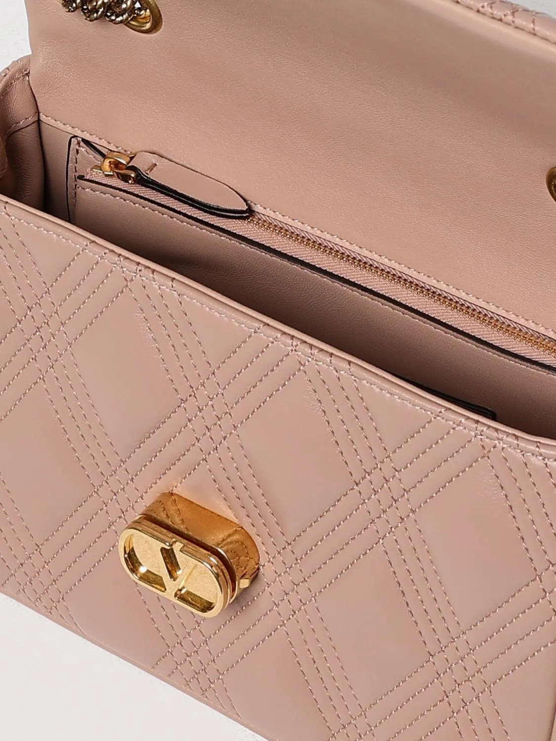 Valentino Garavani Crossbody Bags Woman Blush Pink