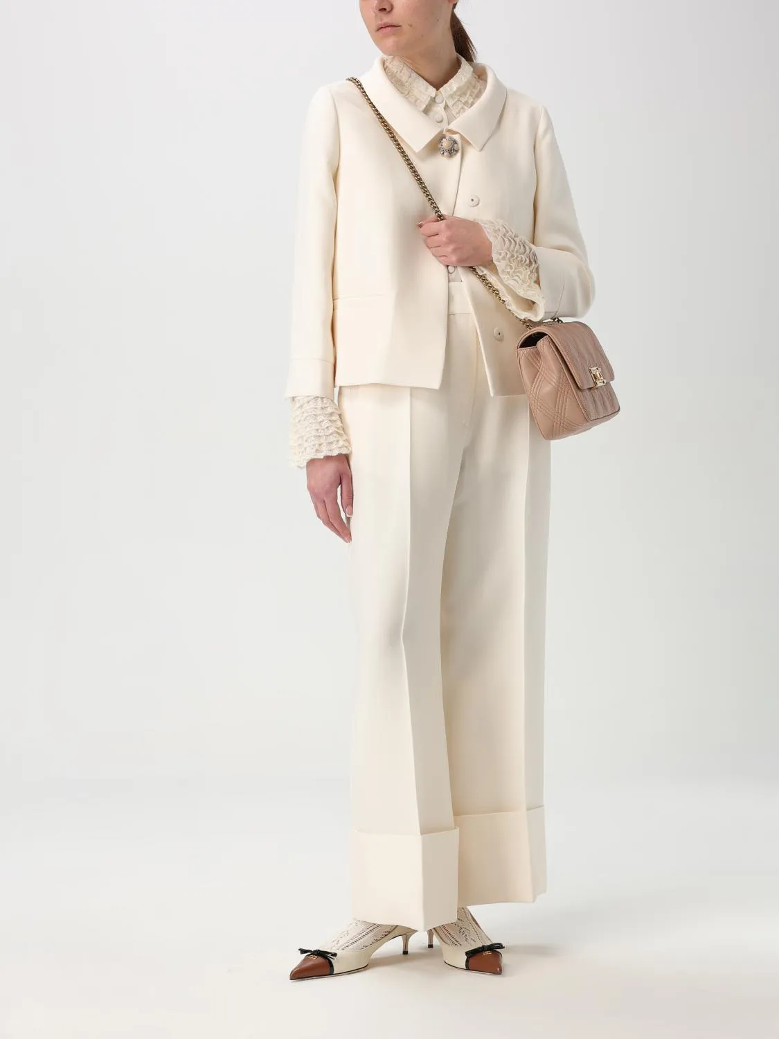 Valentino Garavani Crossbody Bags Woman Blush Pink