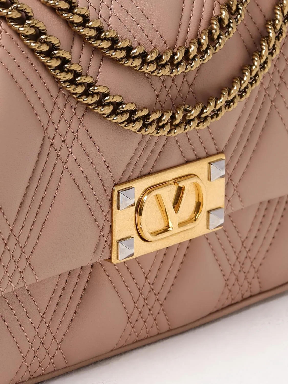 Valentino Garavani Crossbody Bags Woman Blush Pink