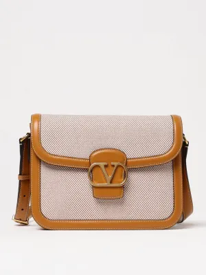 Valentino Garavani Crossbody Bags Woman Yellow Cream