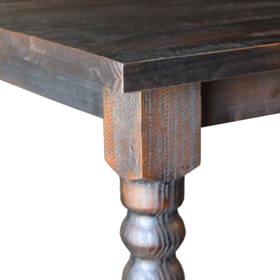 Valerie Dining Table Grain Wood Furniture Color: Barnwood