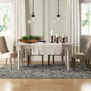 Valerie Dining Table Grain Wood Furniture Color: Barnwood