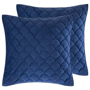 Velvet Euro Sham set of 2