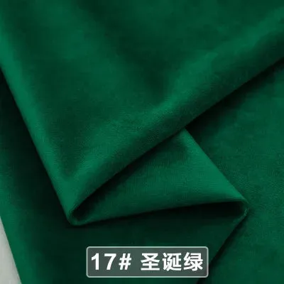 Velvet Fabric Conference on Thick Black Background Cloth Decorated Tablecloth Curtain Fabric DIY Accessories Gold Red 50*146cm