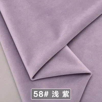Velvet Fabric Conference on Thick Black Background Cloth Decorated Tablecloth Curtain Fabric DIY Accessories Gold Red 50*146cm