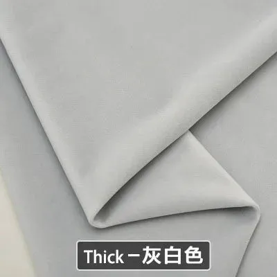 Velvet Fabric Conference on Thick Black Background Cloth Decorated Tablecloth Curtain Fabric DIY Accessories Gold Red 50*146cm