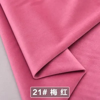 Velvet Fabric Conference on Thick Black Background Cloth Decorated Tablecloth Curtain Fabric DIY Accessories Gold Red 50*146cm