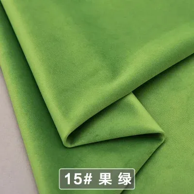 Velvet Fabric Conference on Thick Black Background Cloth Decorated Tablecloth Curtain Fabric DIY Accessories Gold Red 50*146cm