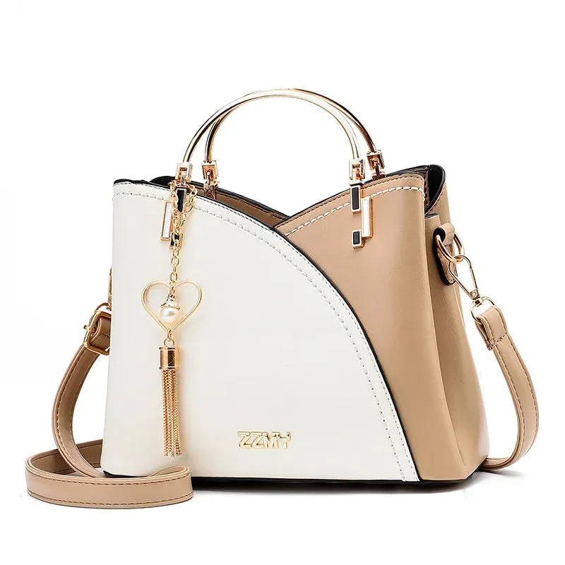 Vento Marea Women Crossbody 2023 Famous Brand Trendy Handbag Fashion Design Zipper Purse Totes Soft PU Leather Shoulder Bag Side