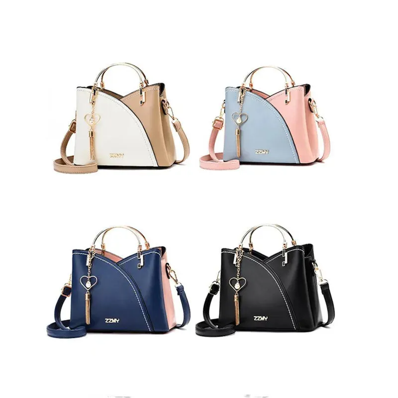 Vento Marea Women Crossbody 2023 Famous Brand Trendy Handbag Fashion Design Zipper Purse Totes Soft PU Leather Shoulder Bag Side