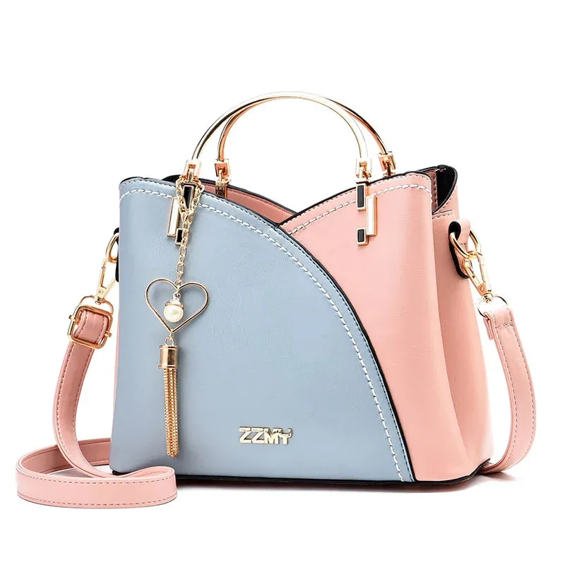 Vento Marea Women Crossbody 2023 Famous Brand Trendy Handbag Fashion Design Zipper Purse Totes Soft PU Leather Shoulder Bag Side