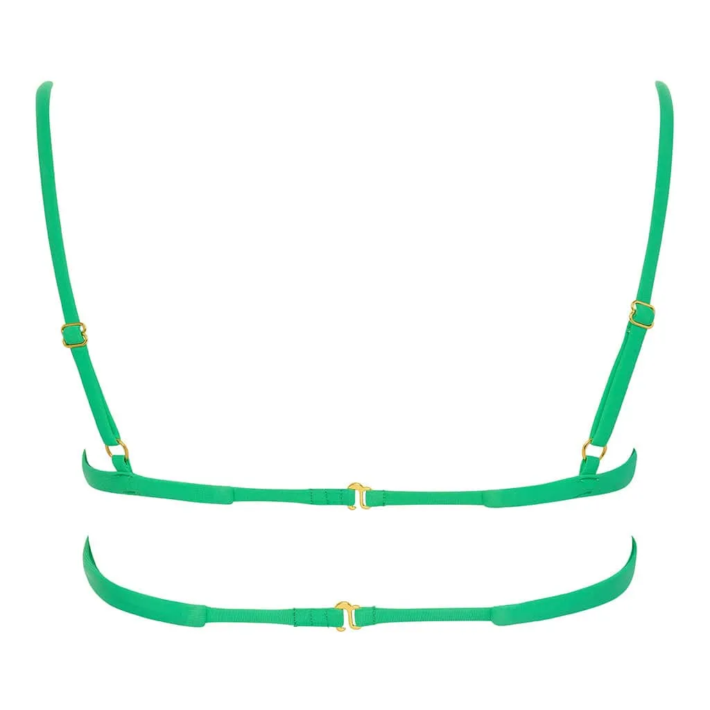Verde Elany Bikini Top