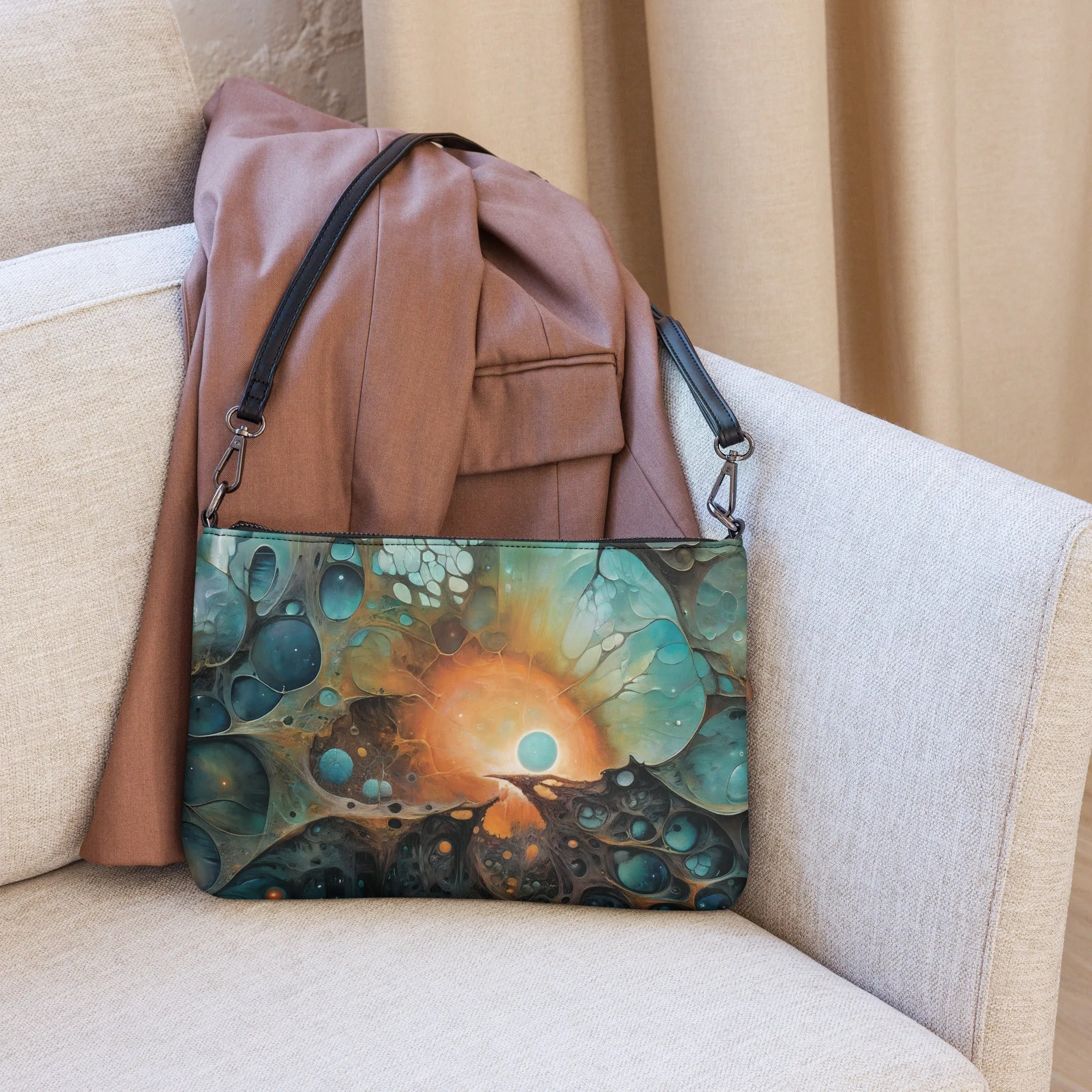 Versatile Crossbody Bag Chthonic Echoes