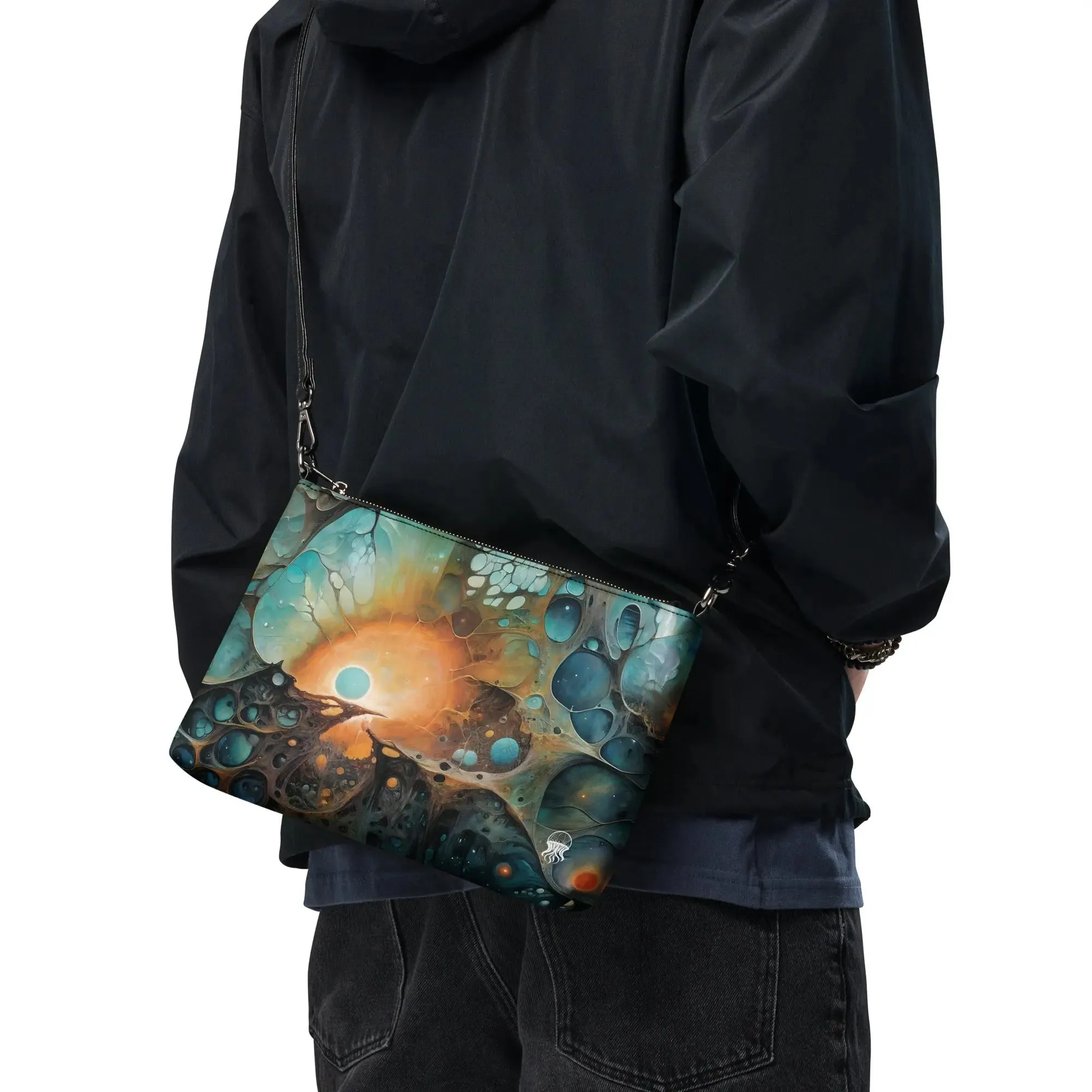 Versatile Crossbody Bag Chthonic Echoes