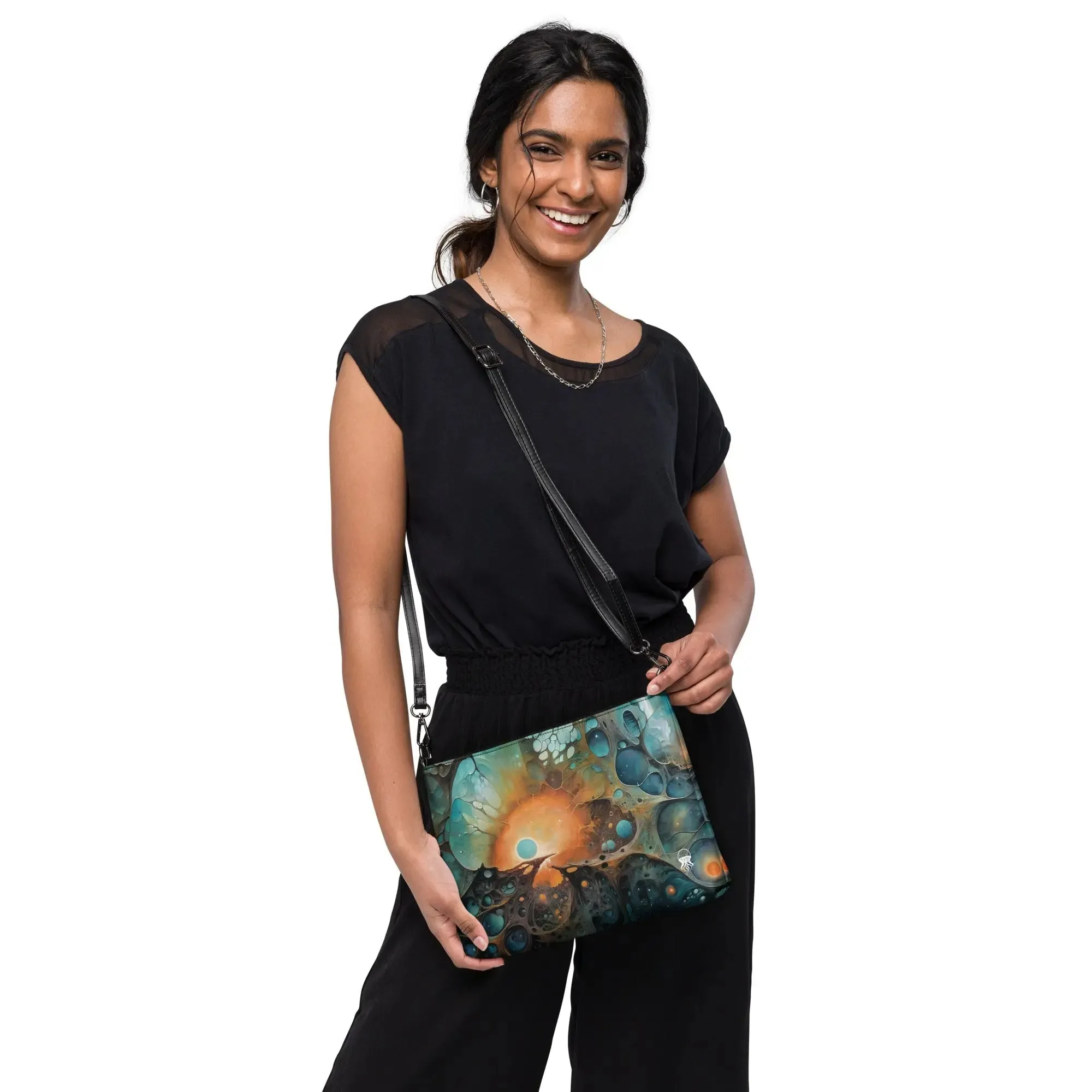 Versatile Crossbody Bag Chthonic Echoes