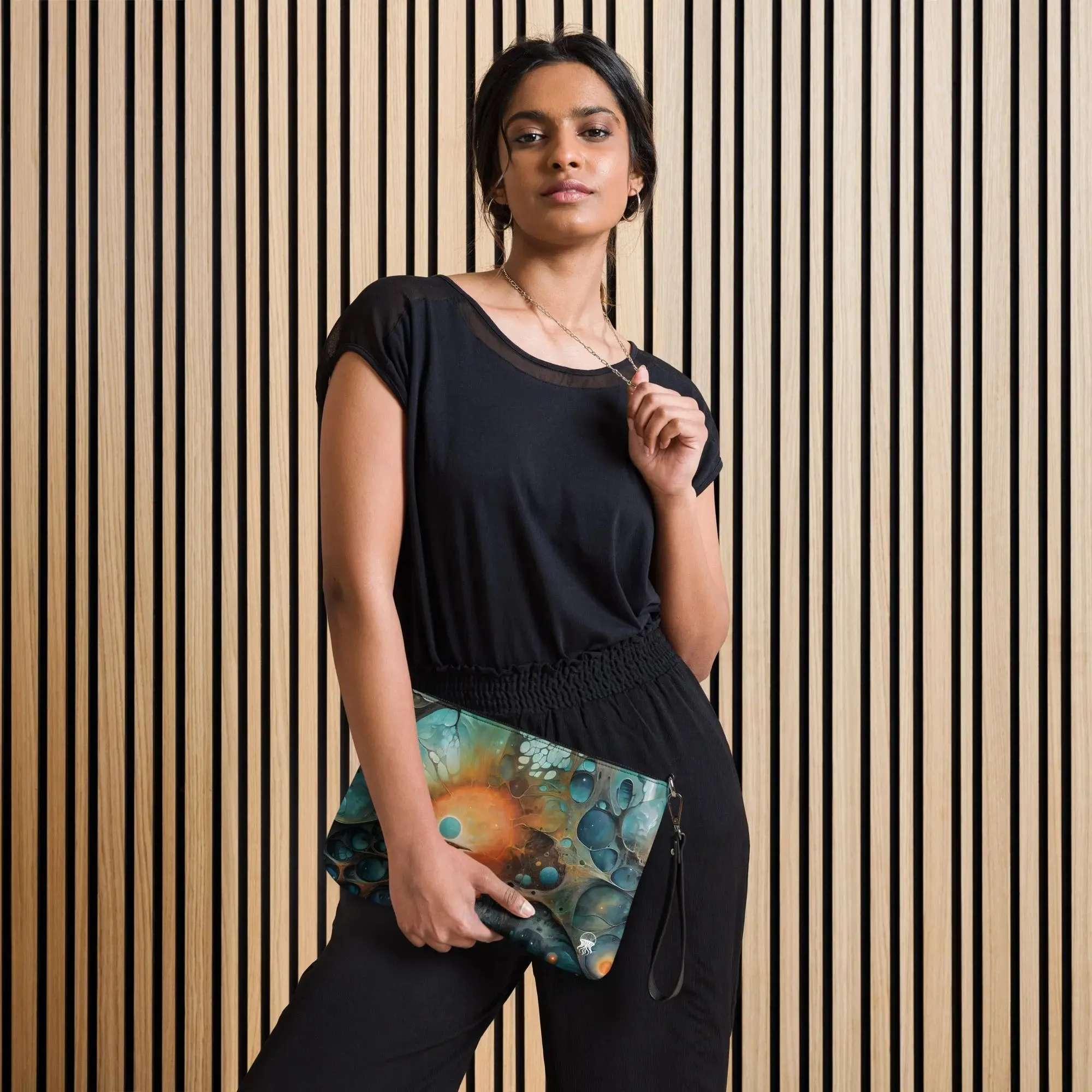 Versatile Crossbody Bag Chthonic Echoes