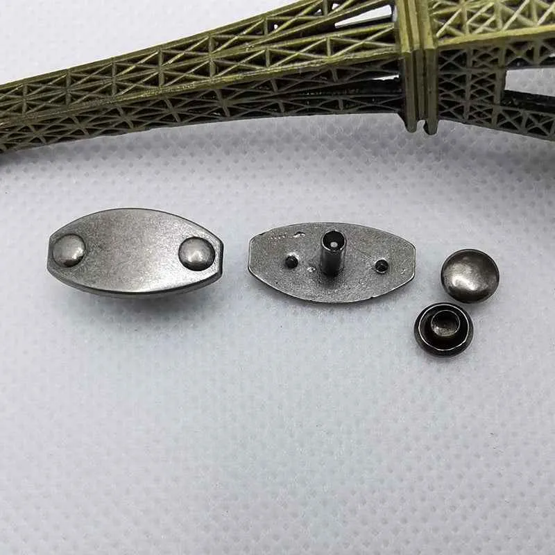 Vintage Alloy Diamond Studs DIY Rivets for Leather Bags Crafts 30 Pack
