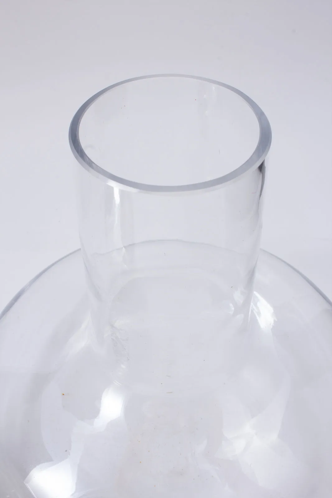 Vintage Signed Swedish Art Glass Decanter by Monica Backström for Kosta Boda