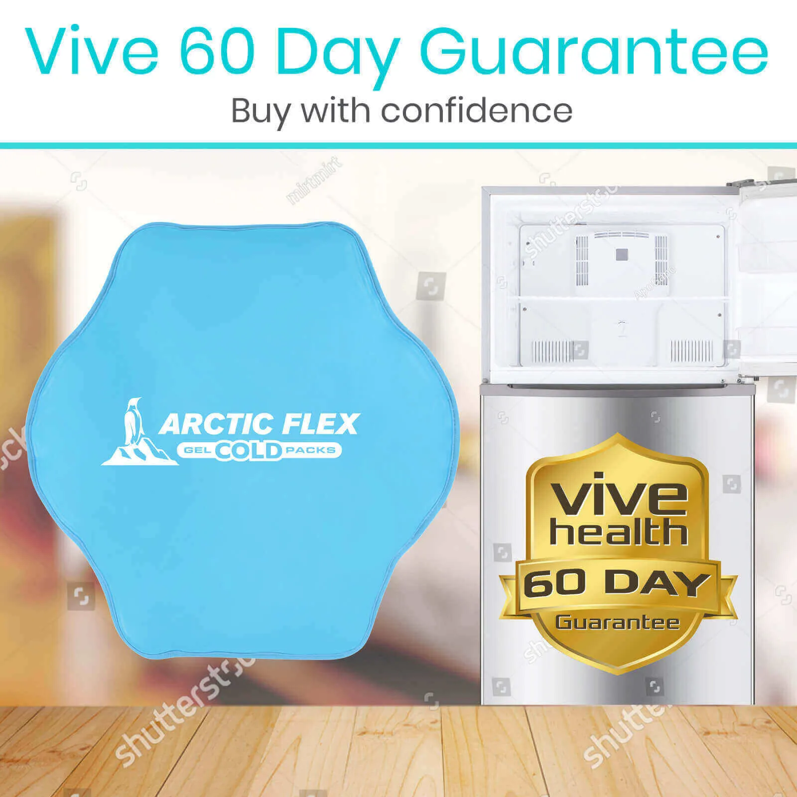 Vive Health Arctic Flex Compression Shoulder Ice Wrap