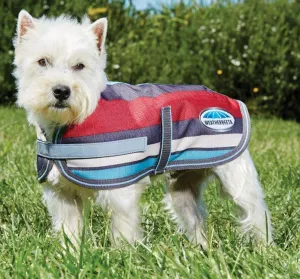 Weatherbeeta Parka 1200D Dog Coat Grey Stripes