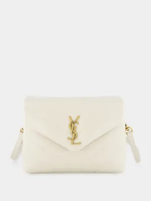 White Loulou Toy Crossbody Bag