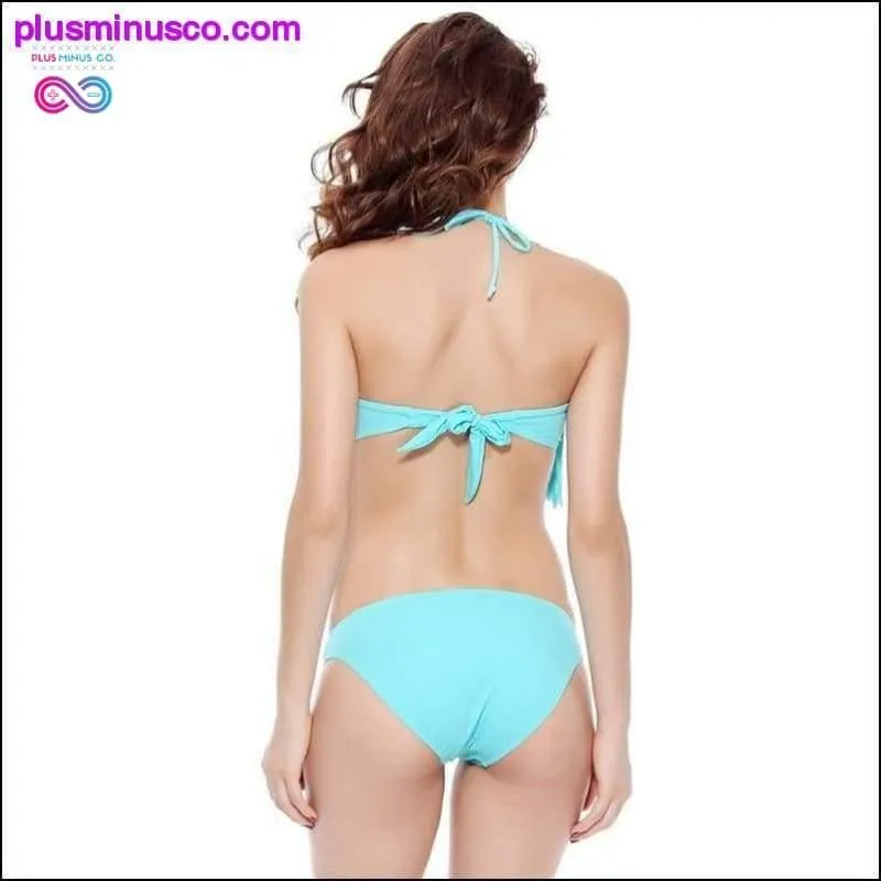 Women Sexy Fringed Plus Size Bikini Set