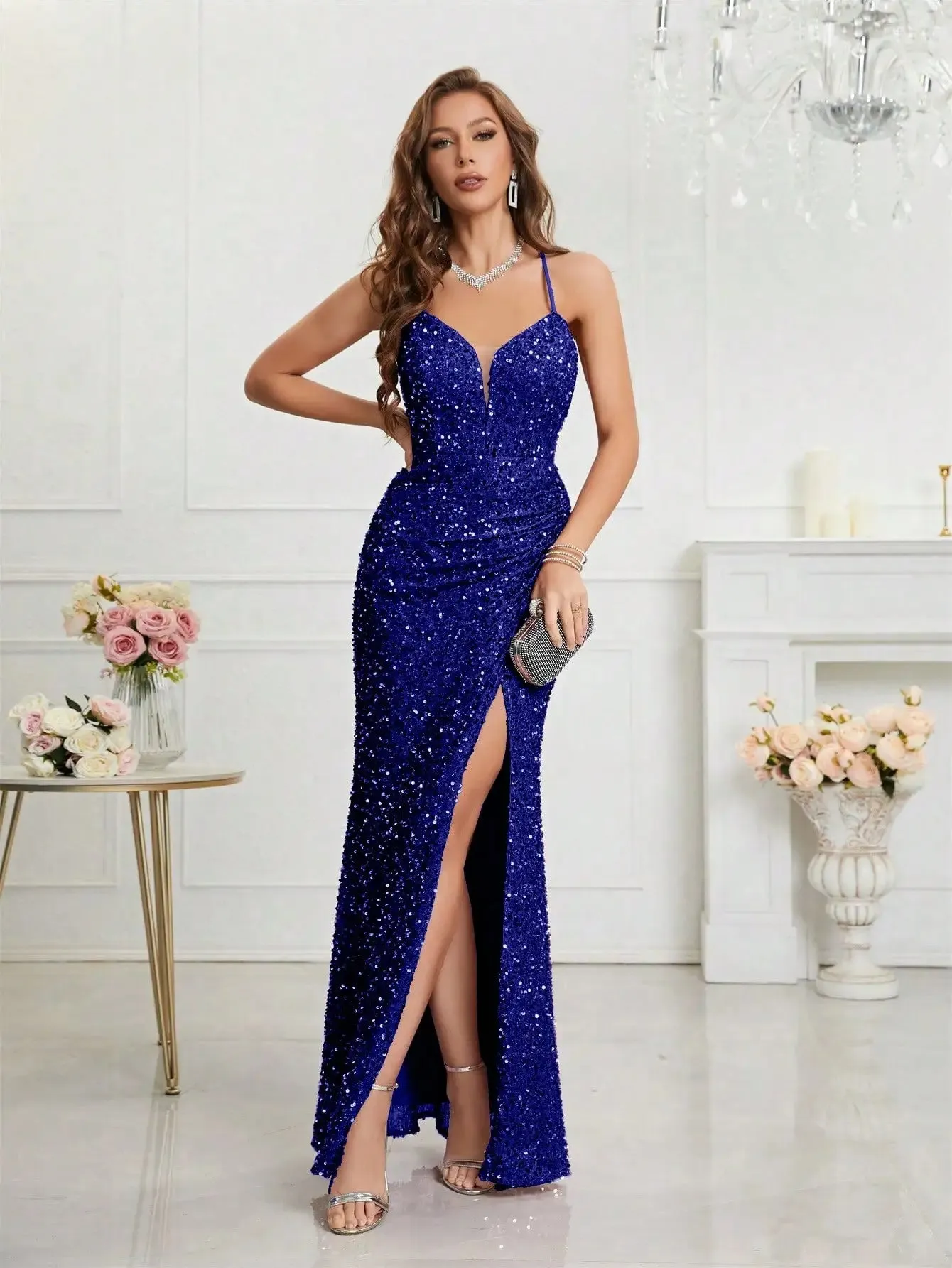 Women's Formal Dress – Elegant Multi-Style Design