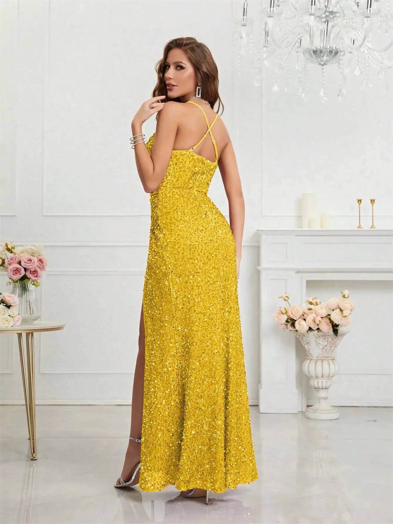 Women's Formal Dress – Elegant Multi-Style Design