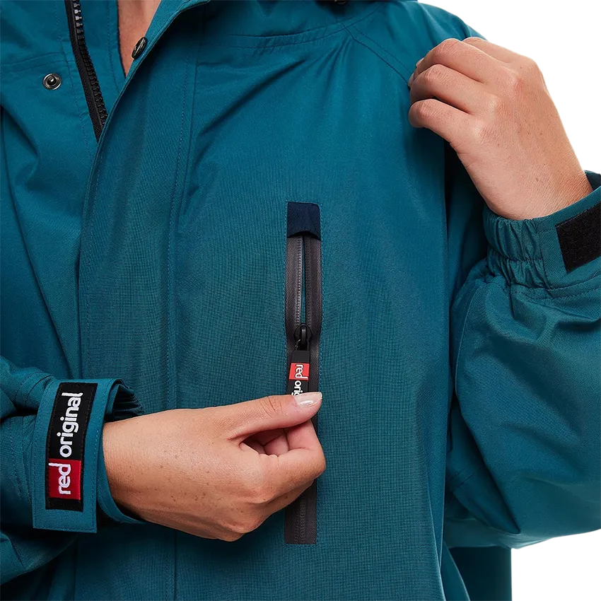 Women's Long Sleeve Pro Change Robe EVO - Teal