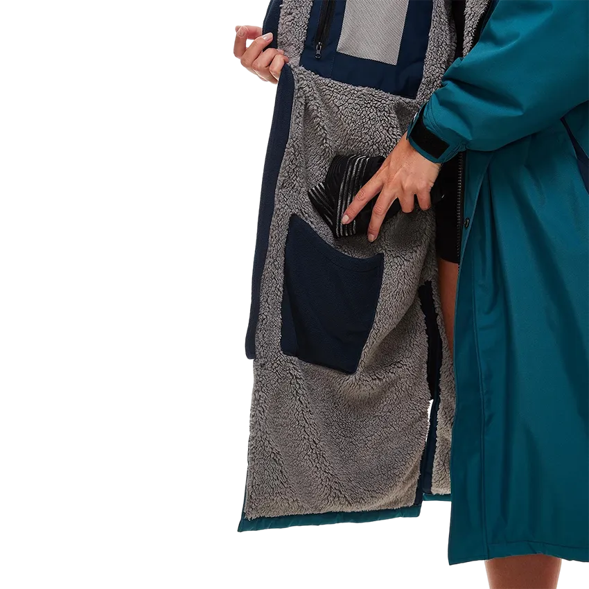 Women's Long Sleeve Pro Change Robe EVO - Teal