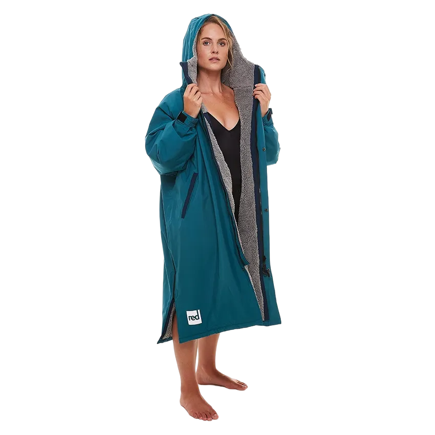 Women's Long Sleeve Pro Change Robe EVO - Teal
