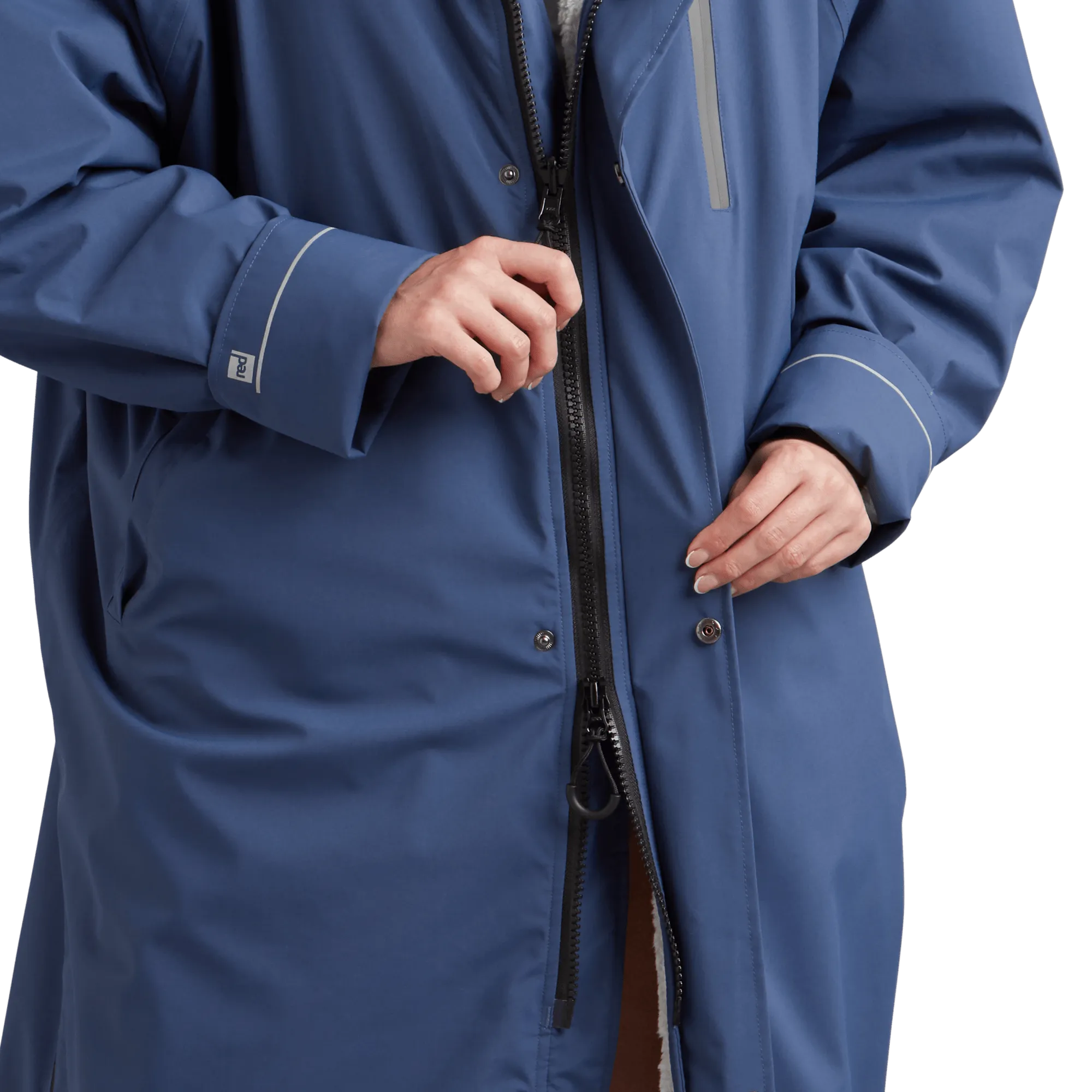 Women's Long Sleeve Waterproof Dry Changing Robe Alter Evo - Admiral Blue