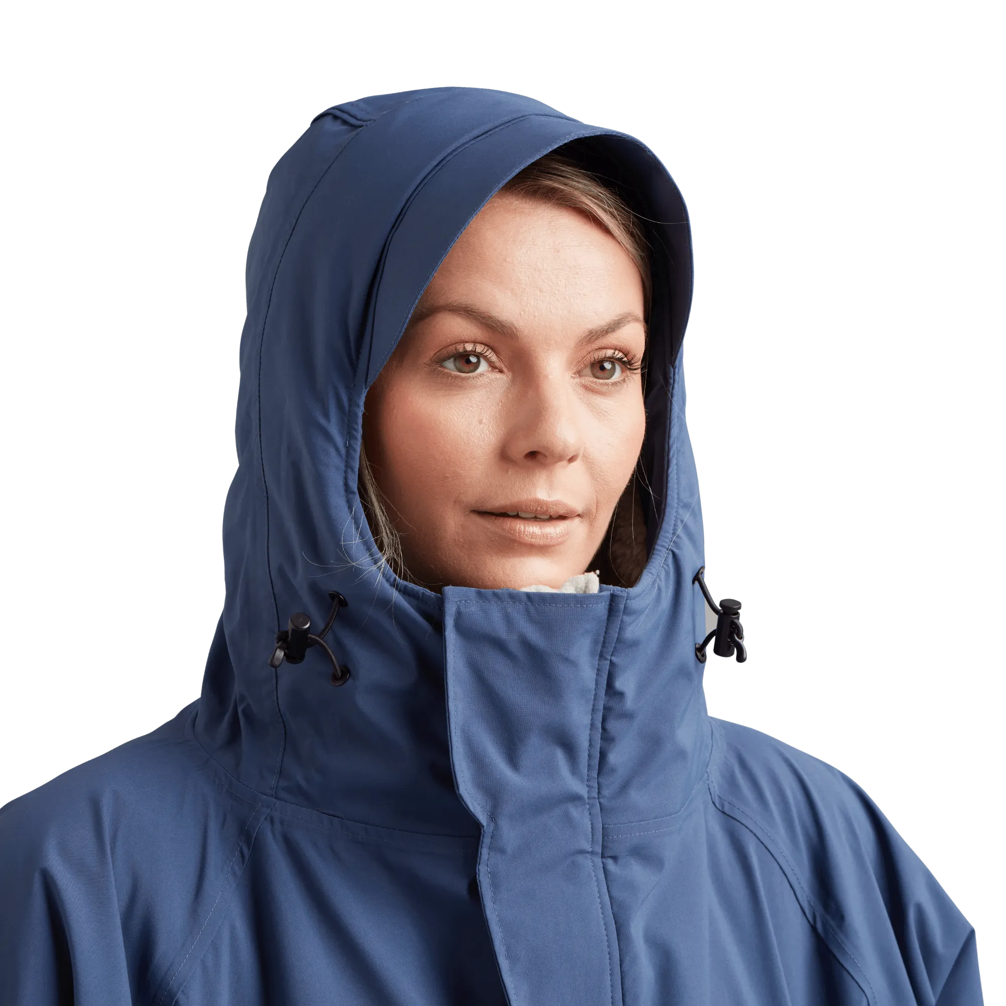 Women's Long Sleeve Waterproof Dry Changing Robe Alter Evo - Admiral Blue