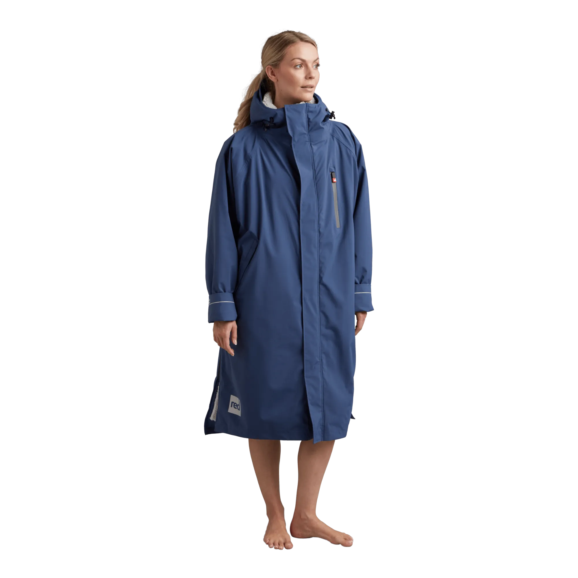 Women's Long Sleeve Waterproof Dry Changing Robe Alter Evo - Admiral Blue