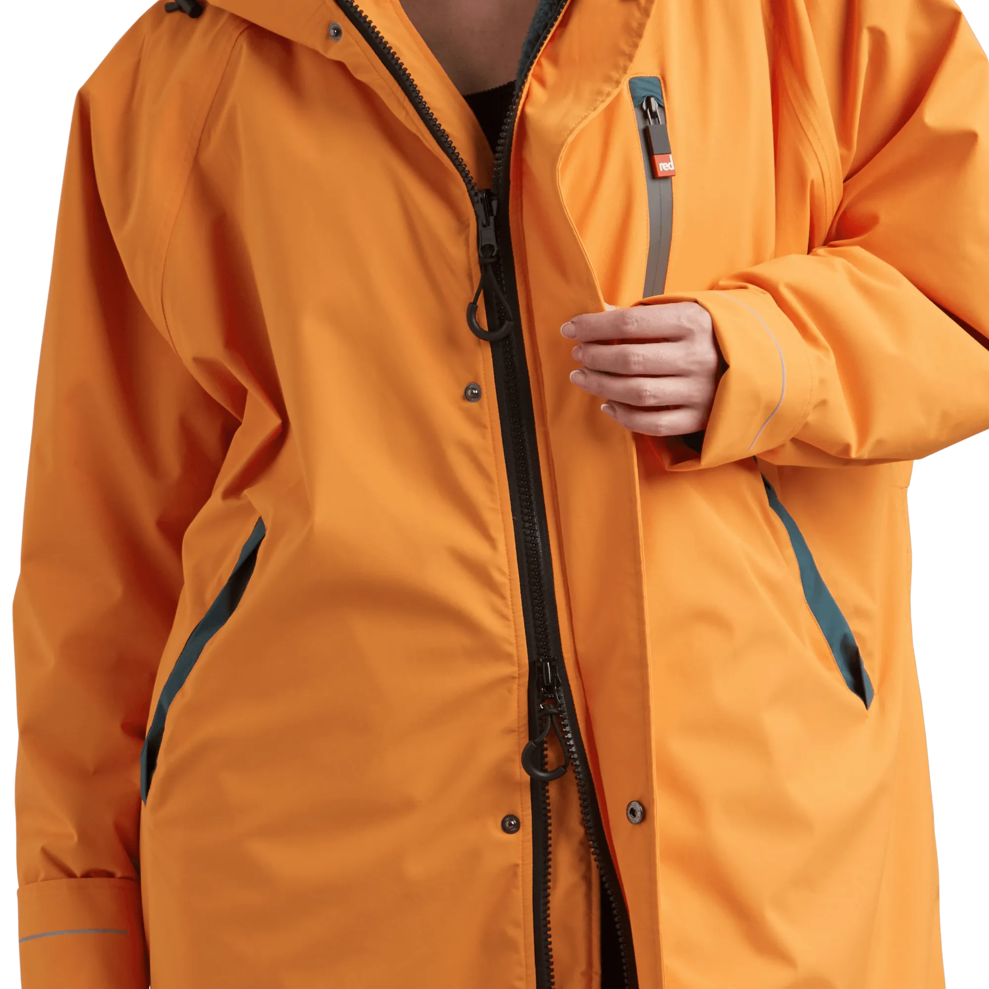 Women's Long Sleeve Waterproof Dry Changing Robe Alter Evo - Bitter Orange